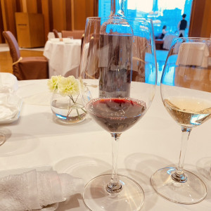 赤ワインと白ワイン|629423さんのレストランMINAMI（レストランミナミ）/ひらまつウエディングの写真(1854929)