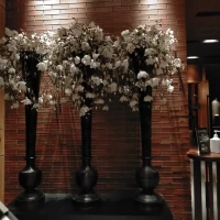 披露宴会場までの廊下です。