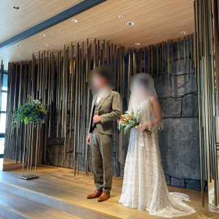 おしゃれな挙式会場。