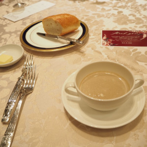 スープ、パン|630127さんのホテル メルパルクOKAYAMA（ホテル メルパルク岡山）（営業終了）の写真(1549720)