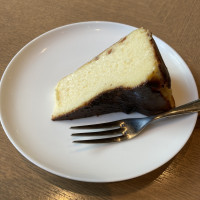 試食のバスクチーズケーキ