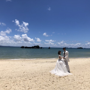 ビーチ|630384さんのアイネス ヴィラノッツェ 沖縄（クチュールナオコ ウエディング）の写真(1551345)
