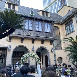 ガーデンウエディング会場です