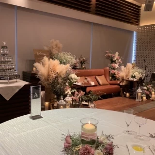 新郎新婦の座席