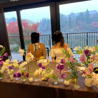 新郎新婦席