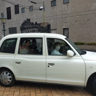 ロンドンタクシーです