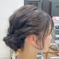 プレヘアメイク