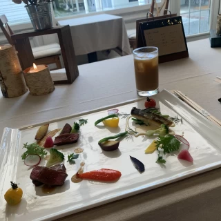 ワンプレートでの試食をさせて頂きました