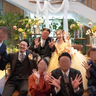 お色直し後写真