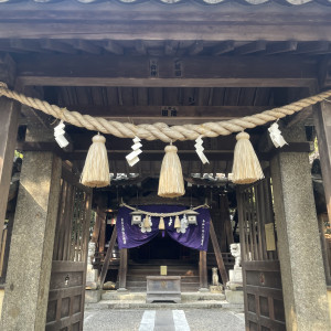 神前式を行う神社|631050さんの竹田邸の写真(1557480)