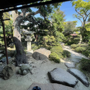 中庭でも撮影できるみたいです|631050さんの竹田邸の写真(1557360)