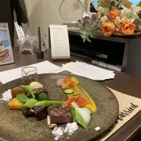 試食はワンプレートで、お野菜やお肉、美味しかったです。