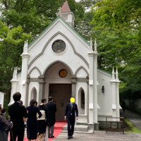 挙式当日の教会です。