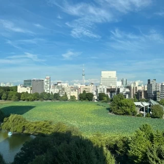 披露宴会場からの眺め
