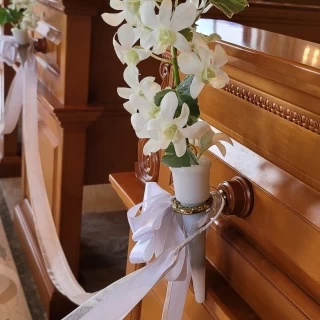 チャペルの花