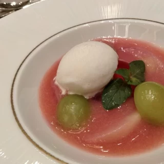 当日の料理です。