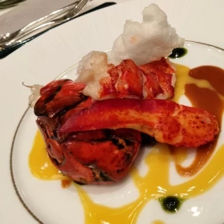 当日の料理です。