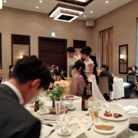 披露宴会場です。