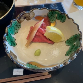 国産牛の塩釜焼き