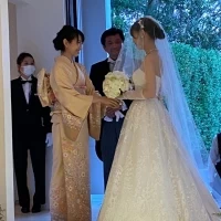 新婦入場前