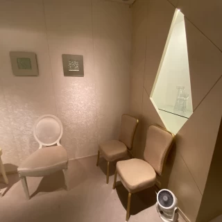 挙式会場前室です。