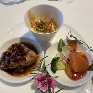 見学時の前菜3種