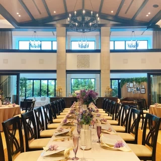チャペルと雰囲気が変わる会場