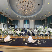 The Suite Grand Bleuのメイン卓からの景色