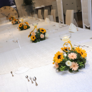 テーブル装花|631861さんのマリエール高崎の写真(1562970)