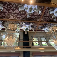 披露宴会場の天井