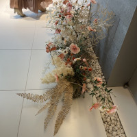 廊下の装花
