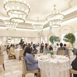 披露宴会場の雰囲気