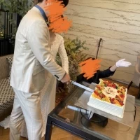 ケーキ入刀