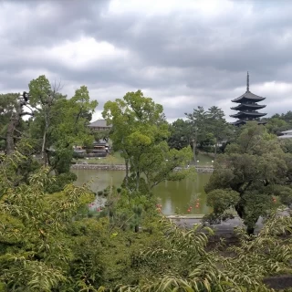 披露宴会場からみえる景色