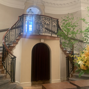中から見る披露宴会場の入り口|632542さんのオーベルジュ・ド・リル トーキョー(ひらまつウエディング)の写真(1572016)