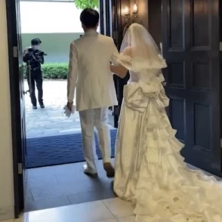 チャペルでの退場
