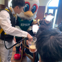 ビールサーバーの演出