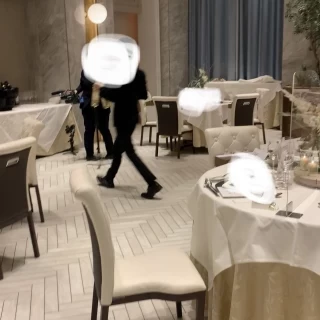 披露宴会場の内装