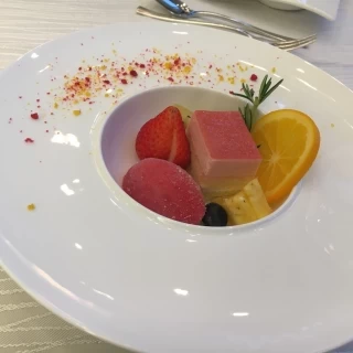 デザート可愛くて美味しかった