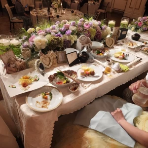 新郎新婦側から見えるコーディネートもぬかりない。|632855さんのザ クラウンパレス新阪急高知の写真(1570476)