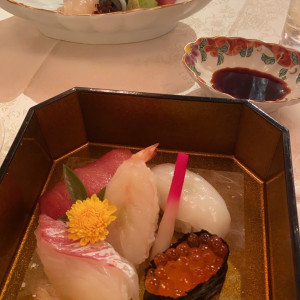 お寿司もとても美味しかった|632855さんのザ クラウンパレス新阪急高知の写真(1570464)