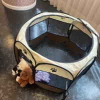 愛犬はこちらのゲージをお借りする事ができます。