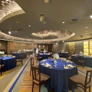 円形の披露宴会場