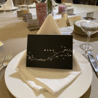 試食会でのメニュー、表