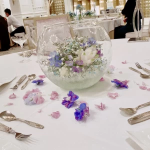 花びらを散らしてもらいました|632959さんのノートルダム下関/FIVESTAR WEDDINGの写真(1571425)