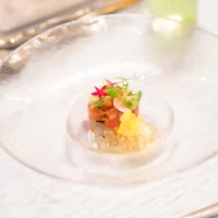 1/7 前菜　お刺身とお野菜