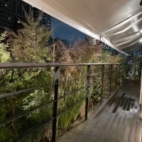 披露宴会場からの景色
