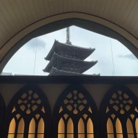 チャペルからの八坂の塔