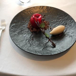試食したデザート