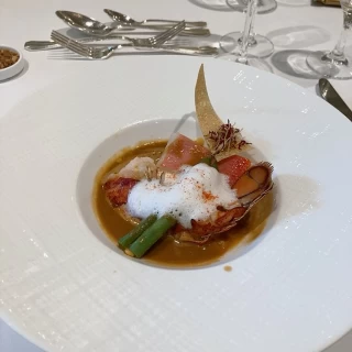 コースの料理